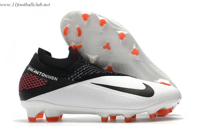 Nike Chaussures de Foot Phantom VSN 2 Elite DF FG Blanc