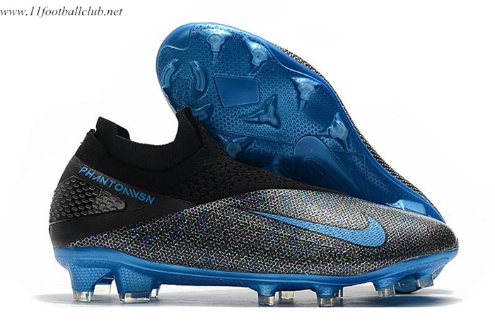 Nike Chaussures de Foot Phantom VSN 2 Elite DF FG Bleu