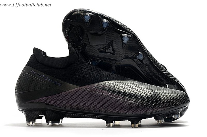 Nike Chaussures de Foot Phantom VSN 2 Elite DF FG Noir