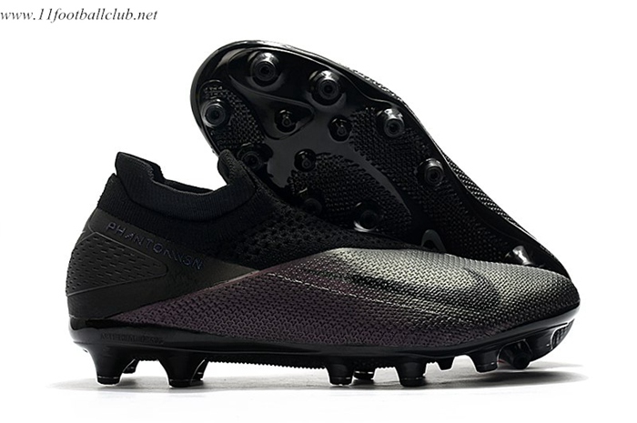 Nike Chaussures de Foot Phantom VSN 2 Elite DF AG-PRO Noir