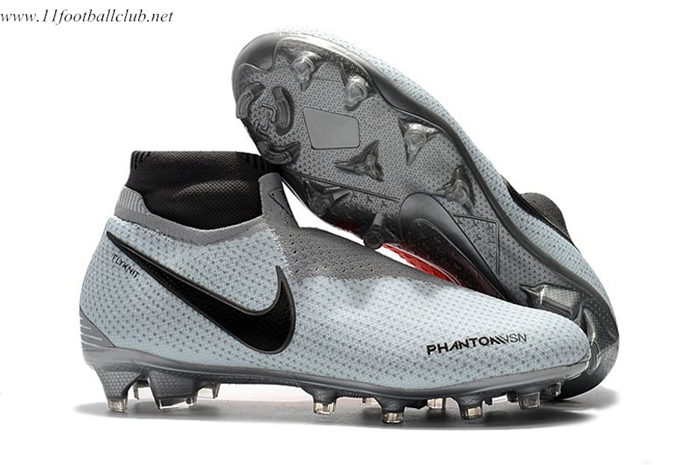 Nike Chaussures de Foot Phantom VSN Shadow Elite DF FG Bleu Clair