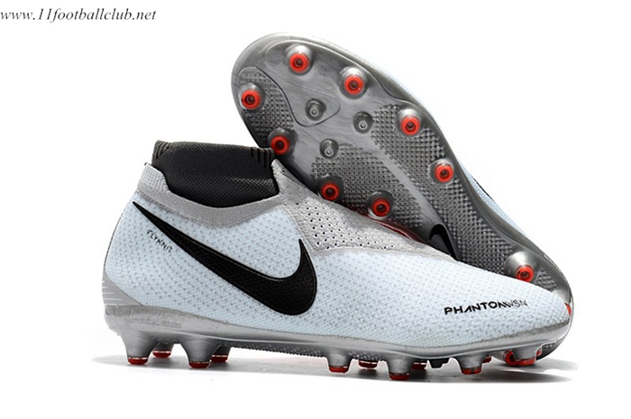 Nike Chaussures de Foot Phantom VSN Elite DF AG Bleu Clair