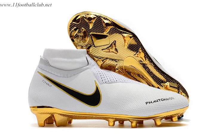 Nike Chaussures de Foot Phantom VSN Elite DF FG Blanc