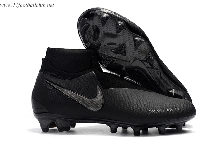 Nike Chaussures de Foot Phantom VSN Shadow Elite DF FG Noir