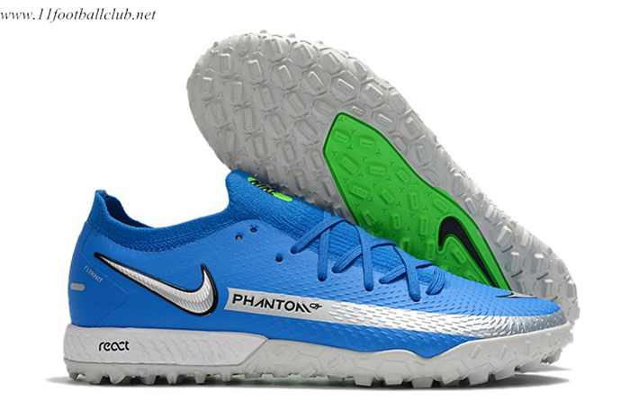 Nike Chaussures de Foot Phantom GT Pro TF Bleu