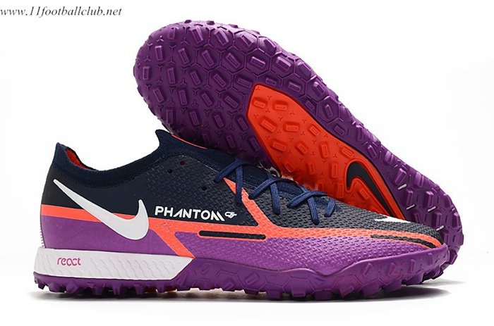 Nike Chaussures de Foot Phantom GT Pro TF Pourpre