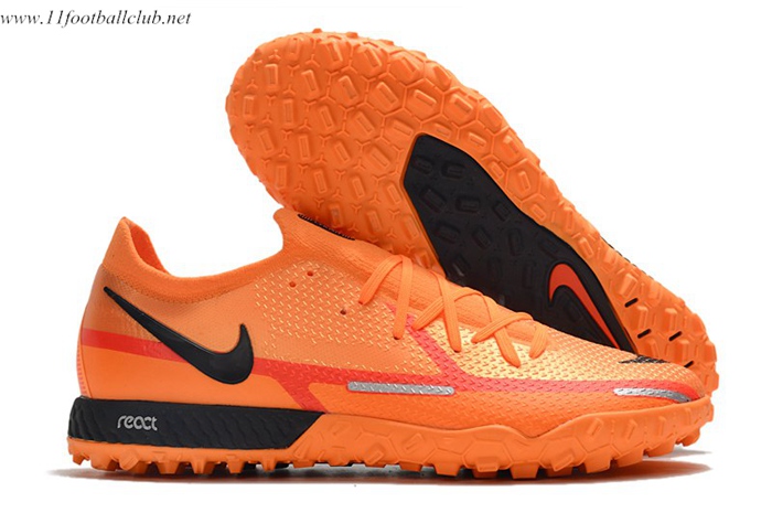 Nike Chaussures de Foot Phantom GT Pro TF Orange