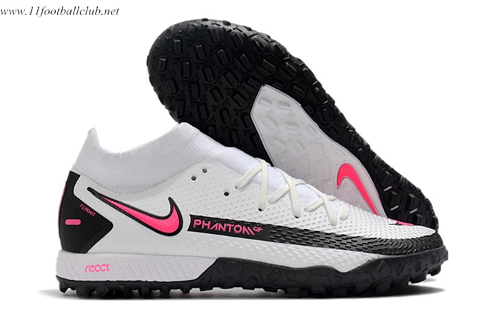 Nike Chaussures de Foot Phantom GT Pro TF Blanc