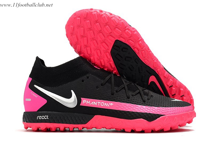 Nike Chaussures de Foot Phantom GT Pro TF Noir