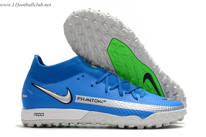 Nike Chaussures de Foot Phantom GT Pro TF Bleu