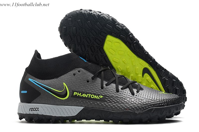 Nike Chaussures de Foot Phantom GT Pro TF Noir