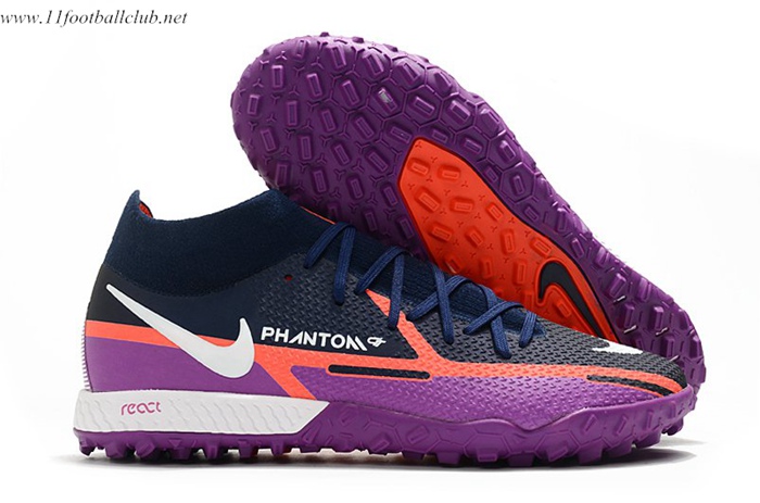 Nike Chaussures de Foot Phantom GT Pro TF Pourpre
