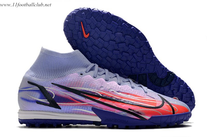 Nike Chaussures de Foot Mercurial Superfly 9 Elite TF Pourpre