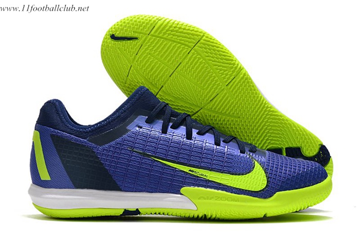 Nike Chaussures de Foot Zoom Vapor 14 Pro IC Bleu Marins