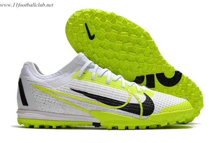 Nike Chaussures de Foot Zoom Vapor 14 Pro TF Blanc