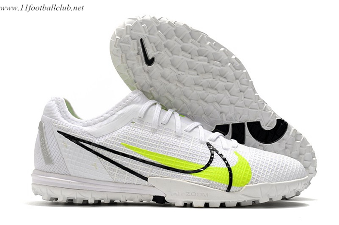 Nike Chaussures de Foot Zoom Vapor 14 Pro TF Blanc