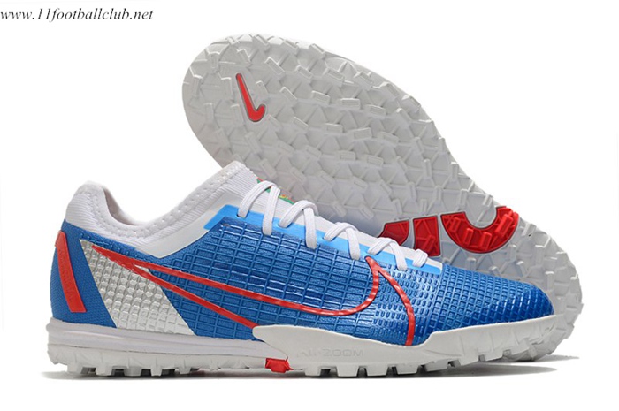 Nike Chaussures de Foot Zoom Vapor 14 Pro TF Bleu
