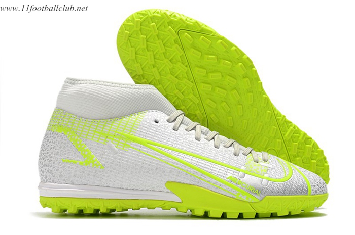 Nike Chaussures de Foot Superfly 8 Academy TF Argent