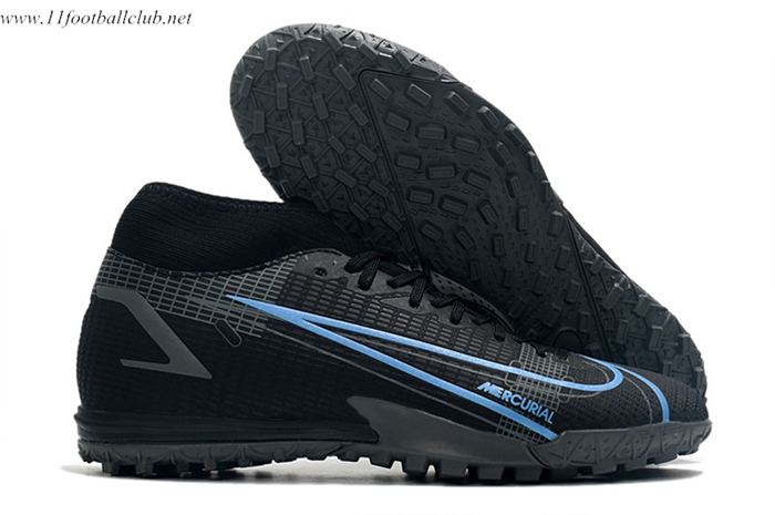 Nike Chaussures de Foot Superfly 8 Academy TF Noir