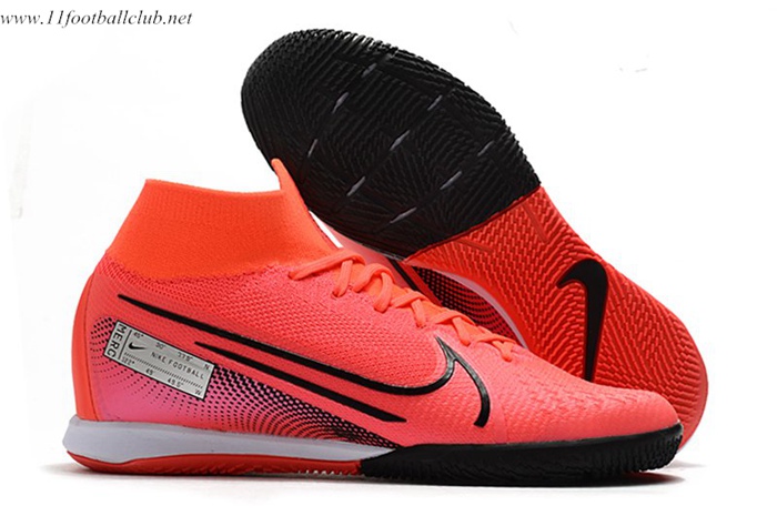 Nike Chaussures de Foot Mercurial Superfly 7 Elite MDS IC Rose