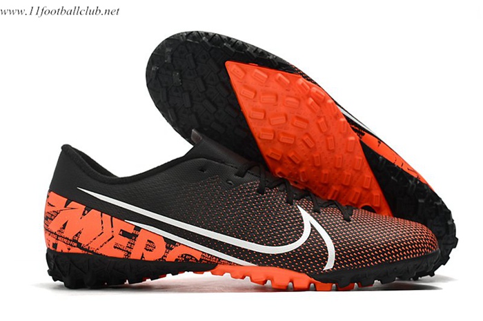 Nike Chaussures de Foot Mercurial Vapor 13 Academy TF Orange/Noir