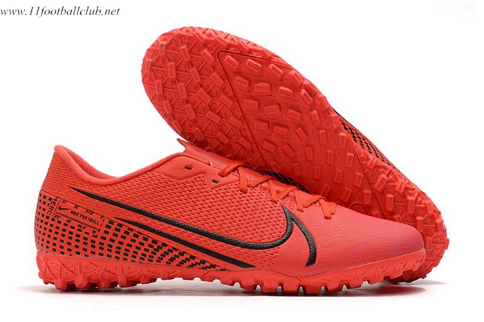 Nike Chaussures de Foot Mercurial Vapor 13 Academy TF Rouge