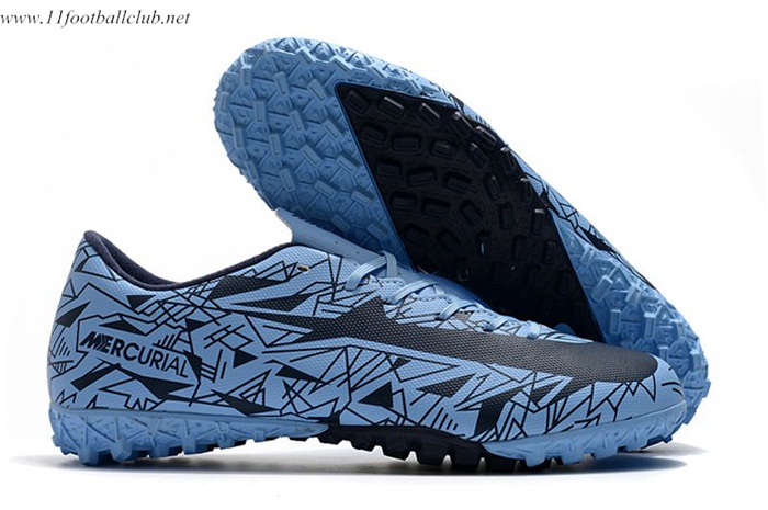 Nike Chaussures de Foot Mercurial Vapor 13 Academy TF Bleu