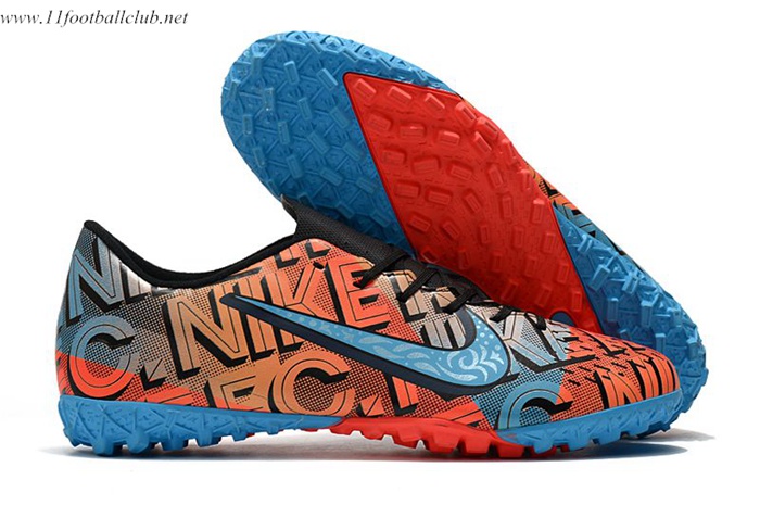 Nike Chaussures de Foot Mercurial Vapor 13 Academy TF Orange/Bleu