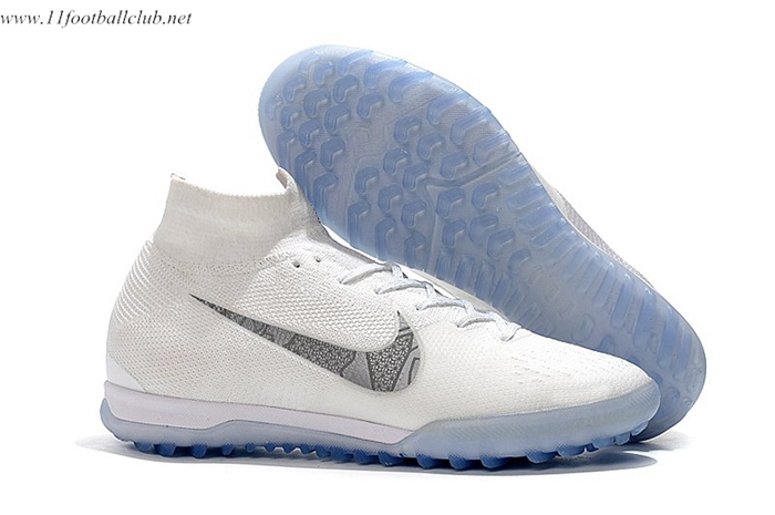 Nike Chaussures de Footke SuperflyX VI Elite TF Blanc