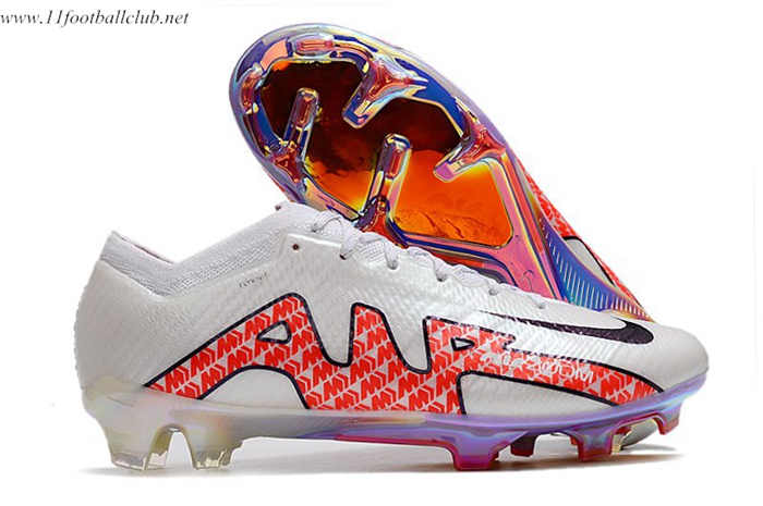 Nike Chaussures de Foot Air Zoom Mercurial Vapor XV Elite FG Blanc