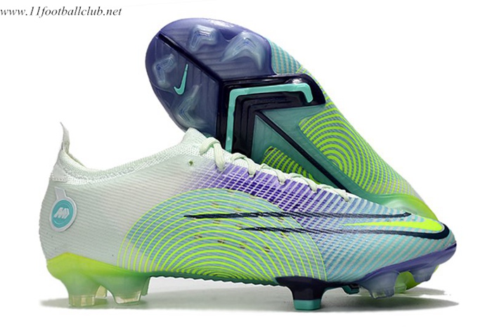 Nike Chaussures de Foot Mercurial Dream Speed Vapor 14 Elite FG Vert/Pourpre