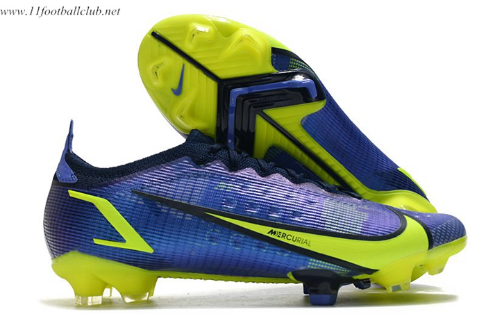 Nike Chaussures de Foot Mercurial Vapor XIV Elite FG Bleu Marins