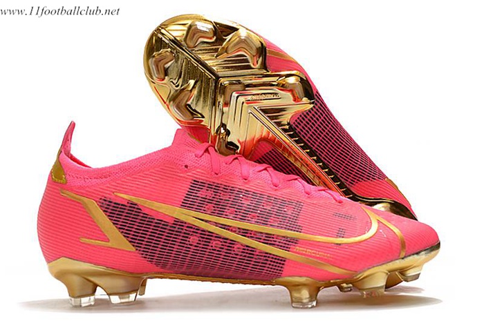 Nike Chaussures de Foot Mercurial Vapor XIV Elite FG Rose