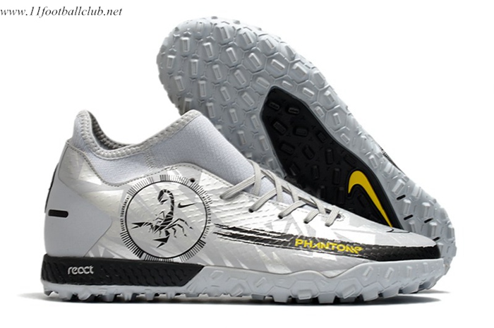 Nike Chaussures de Foot Phantom GT Academy Dynamic Fit TF Gris