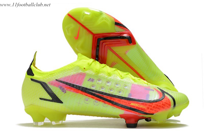 Nike Chaussures de Foot Mercurial Vapor XIV Elite FG Jaune