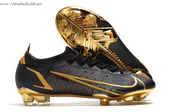 Nike Chaussures de Foot Vapor 14 Elite MDS FG Noir