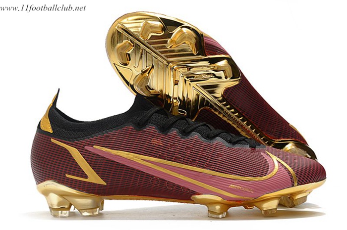 Nike Chaussures de Foot Vapor 14 Elite MDS FG Rouge