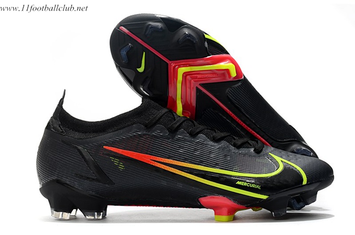 Nike Chaussures de Foot Vapor 14 Elite FG Noir