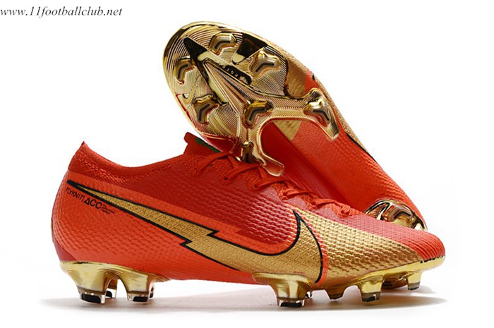Nike Chaussures de Foot Vapor 14 Elite FG Rouge
