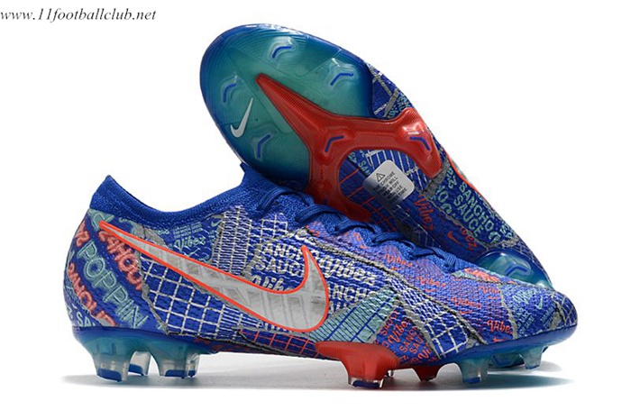 Nike Chaussures de Foot Vapor 14 Elite FG Bleu Marins