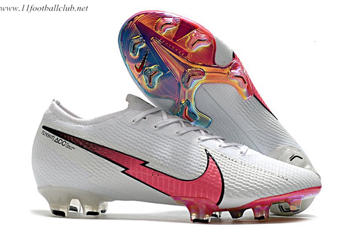Nike Chaussures de Foot Mercurial Vapor 13 Elite FG Blanc
