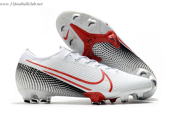 Nike Chaussures de Foot Mercurial Vapor 13 Elite FG Blanc