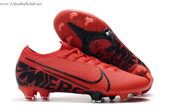 Nike Chaussures de Foot Mercurial Vapor 13 Elite FG Rouge