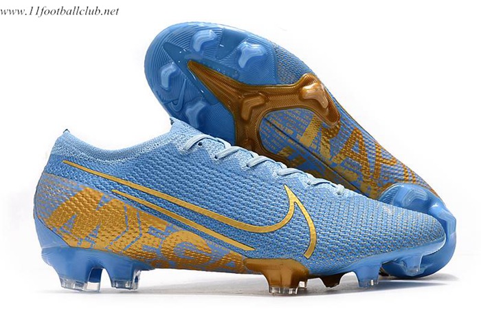 Nike Chaussures de Foot Mercurial Vapor 13 Elite FG Bleu Clair