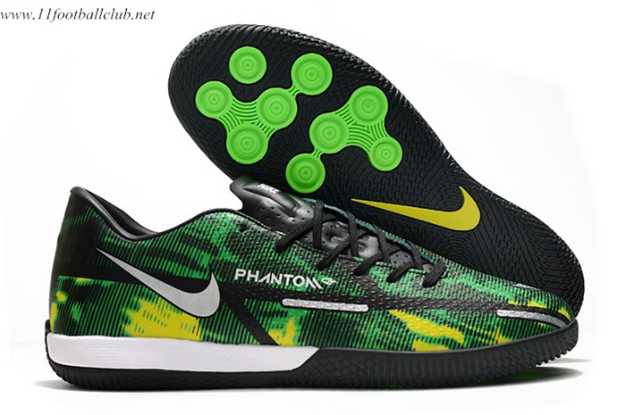 Nike Chaussures de Foot React Phantom GT2 Pro IC Vert