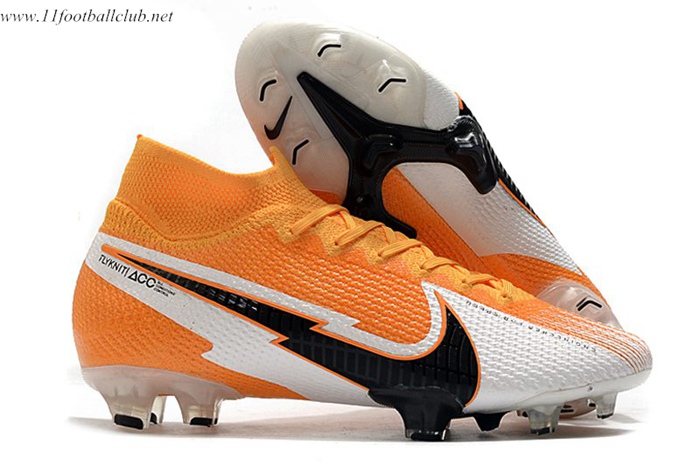 Nike Chaussures de Foot Mercurial Superfly 7 Elite Orange