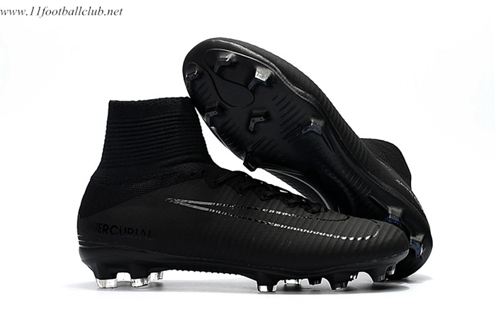 Nike Chaussures de Foot Mercurial Superfly V DF FG Classic Noir