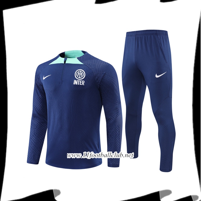 Ensemble Survetement de Foot Inter Milan Bleu 2022/2023