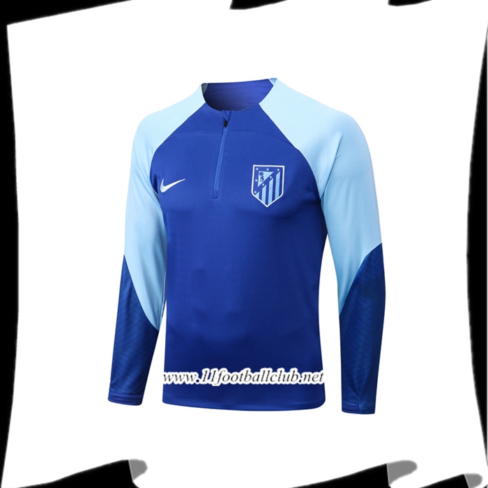 Sweatshirt Training Atletico Madrid Bleu Marin 2022/2023
