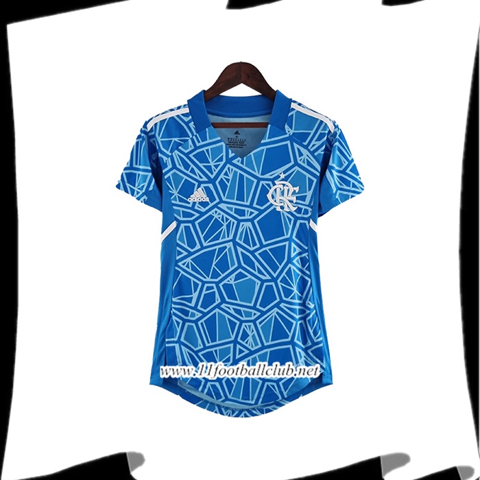 Maillot de Foot Flamengo Femme Bleu 2022/2023